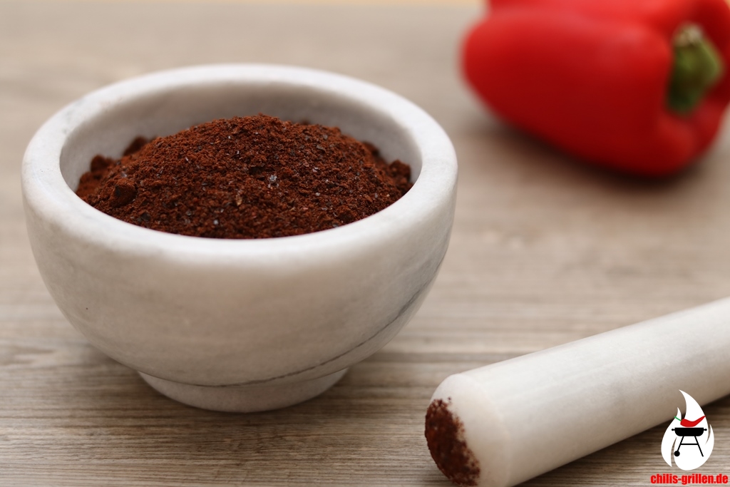 Geräuchertes Paprikapulver