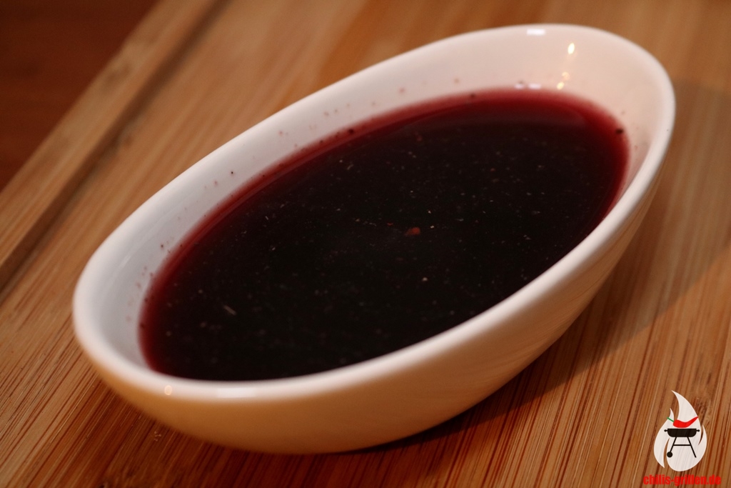 Rotwein-Soja-Marinade