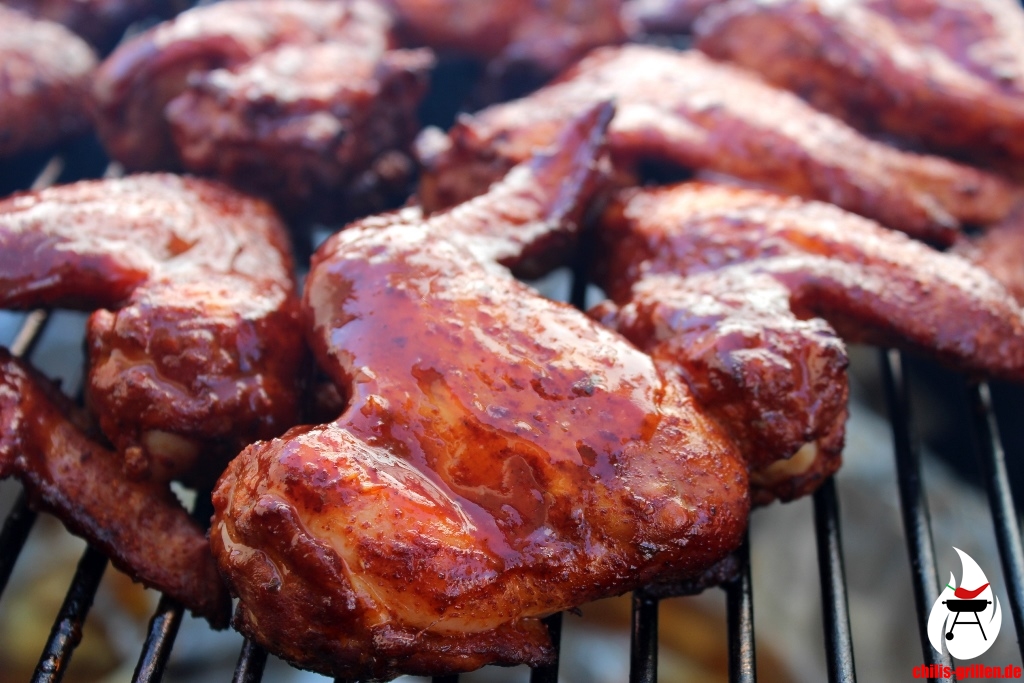 Chicken Wings Grillen Gasgrill sweetiepiesnluk