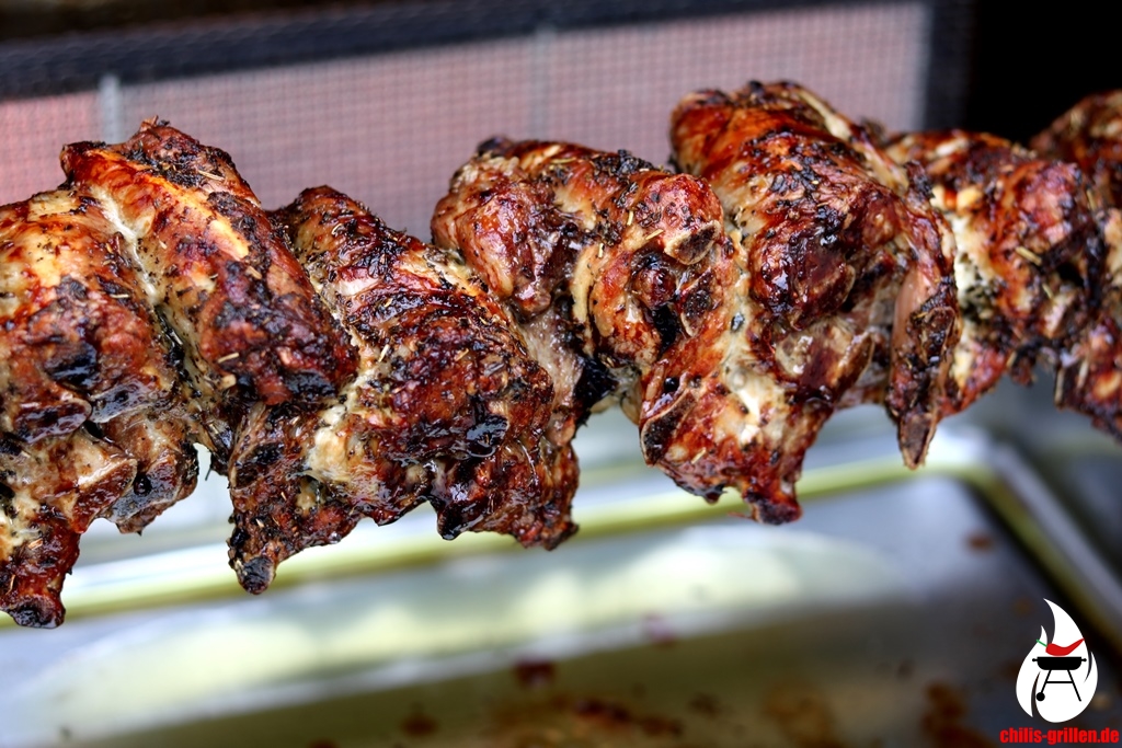 Ribs vom Spieß