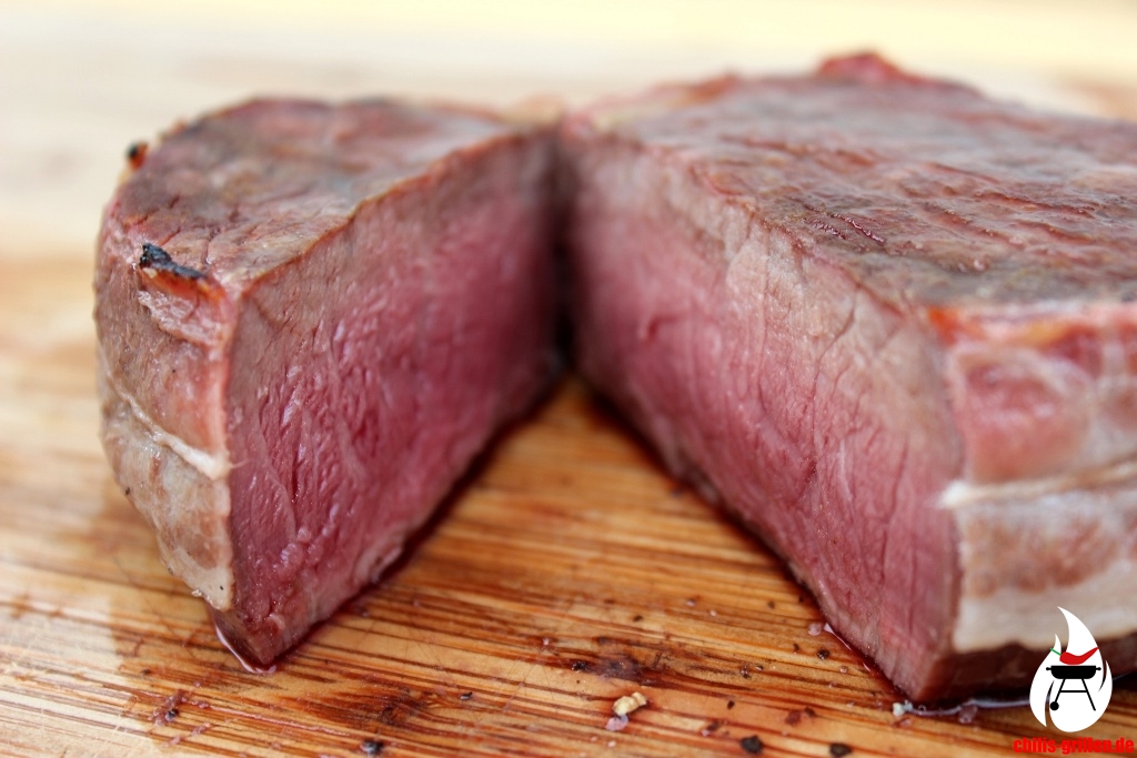 Filetsteaks von der Salzplanke