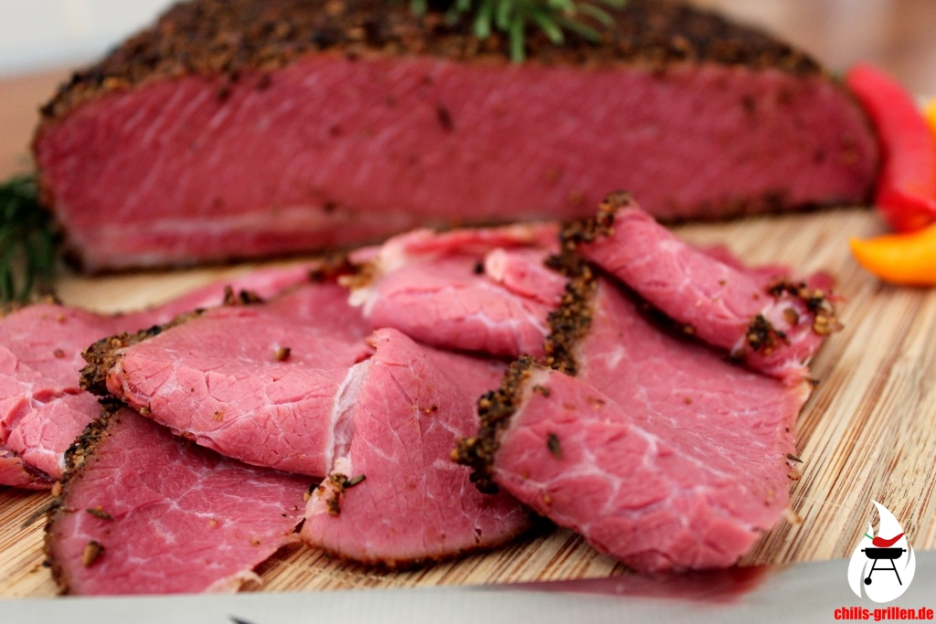 Pastrami aus dem Hickory-Rauch