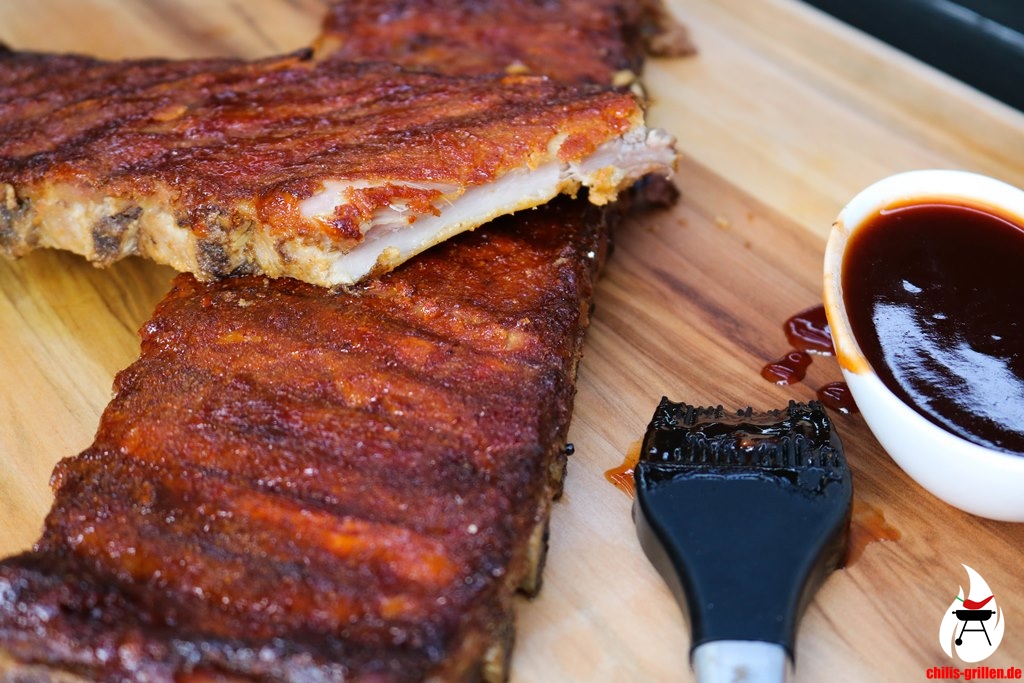 Ribs aus dem Holzbackofen