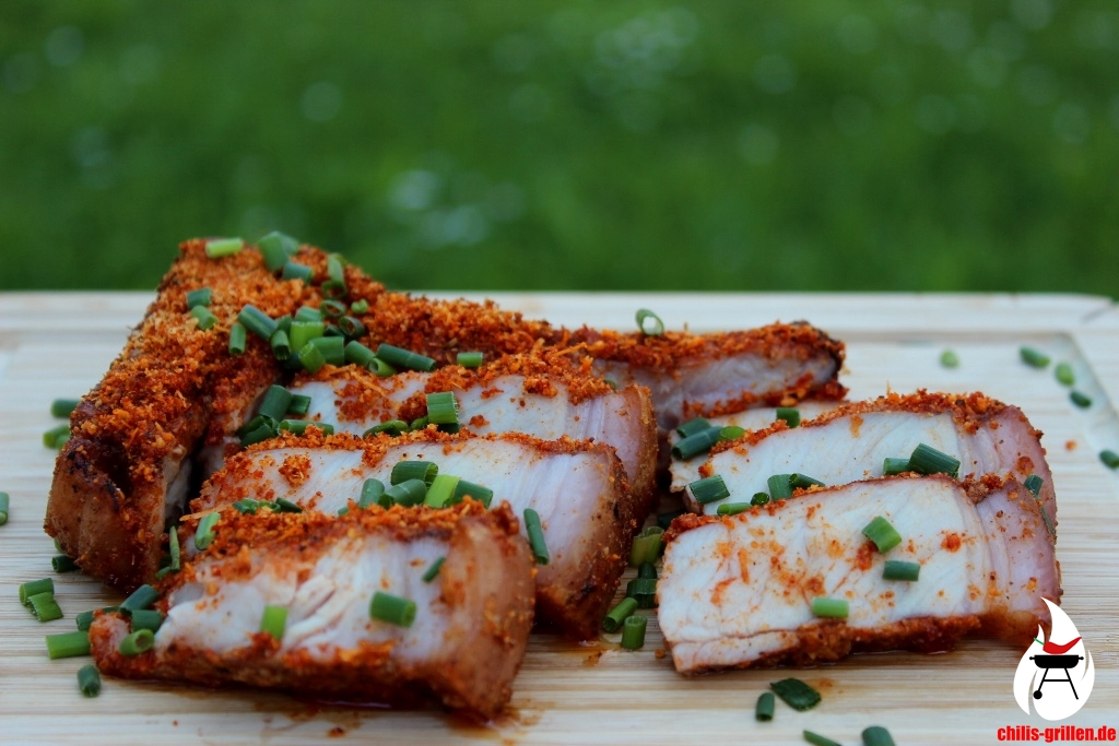 T-Bone vom Schwein mit Parmesan-Kruste