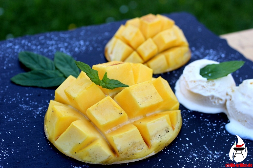 Gegrillte Mango
