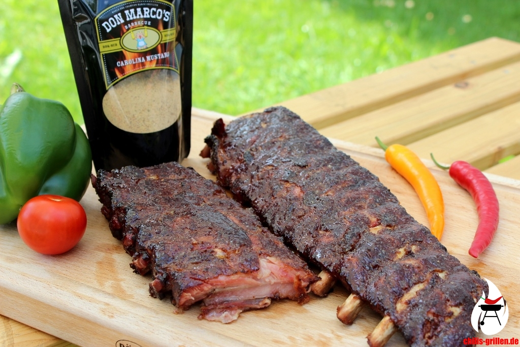 Ribs mit Don Marco's Carolina Mustard Rub