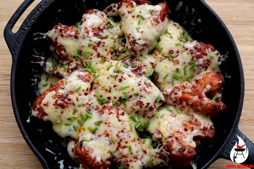 Cheesy Chicken Wings
