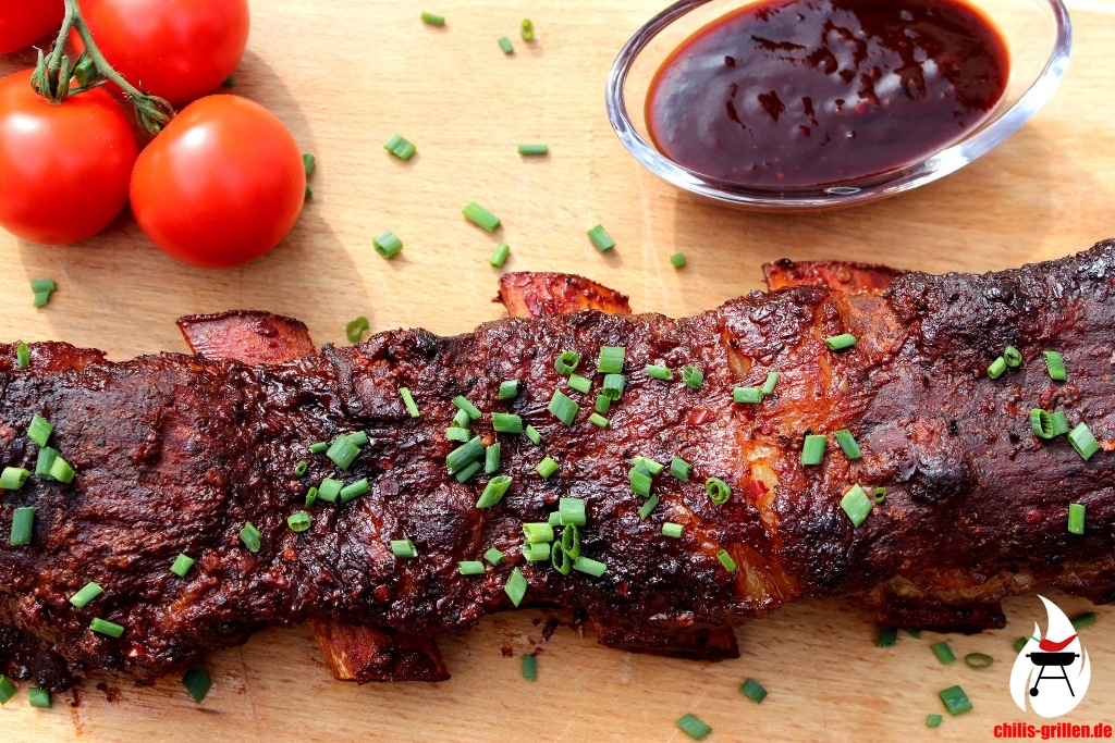Beef Ribs aus dem Hickory-Rauch