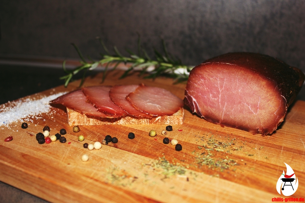 Lachsschinken aus dem Buchenrauch