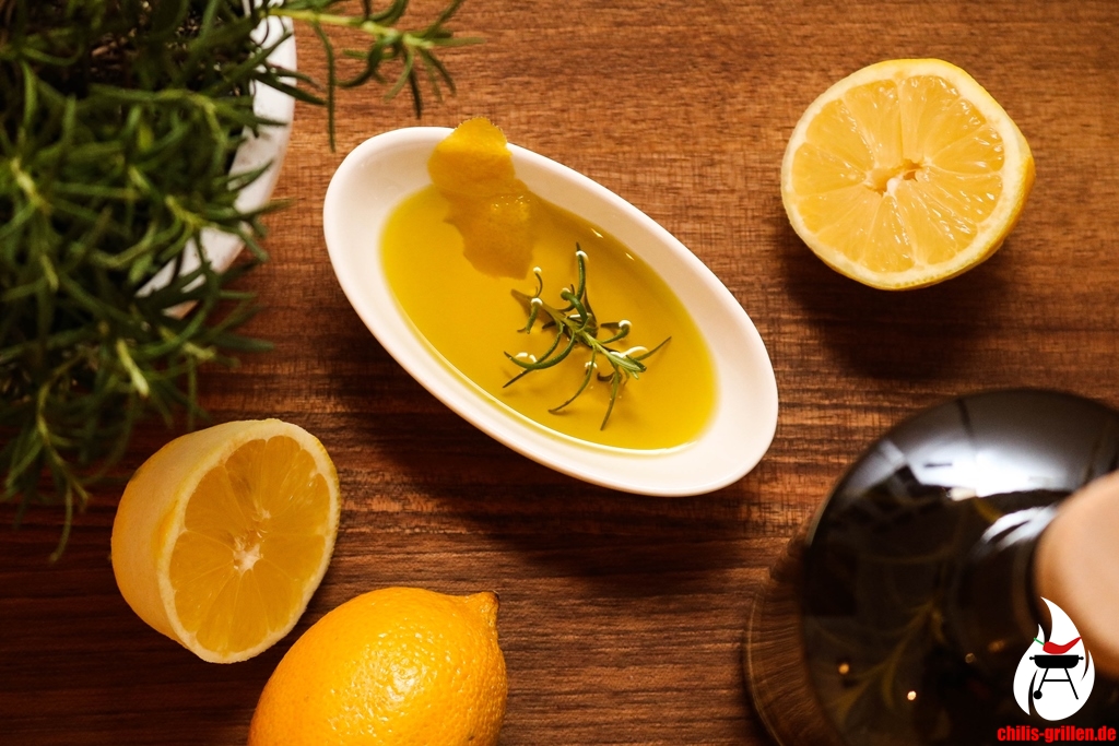 Zitronen-Rosmarin-Öl