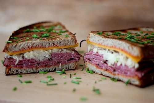 Reuben Sandwich (Pastrami-Sandwich)