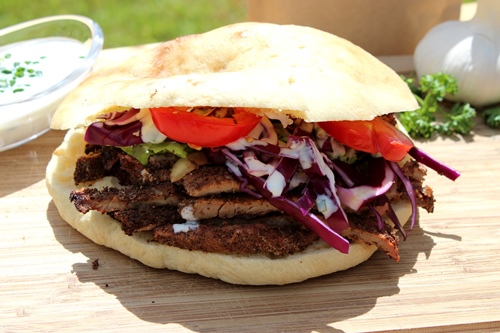 Döner-Kebab-Schichtfleisch
